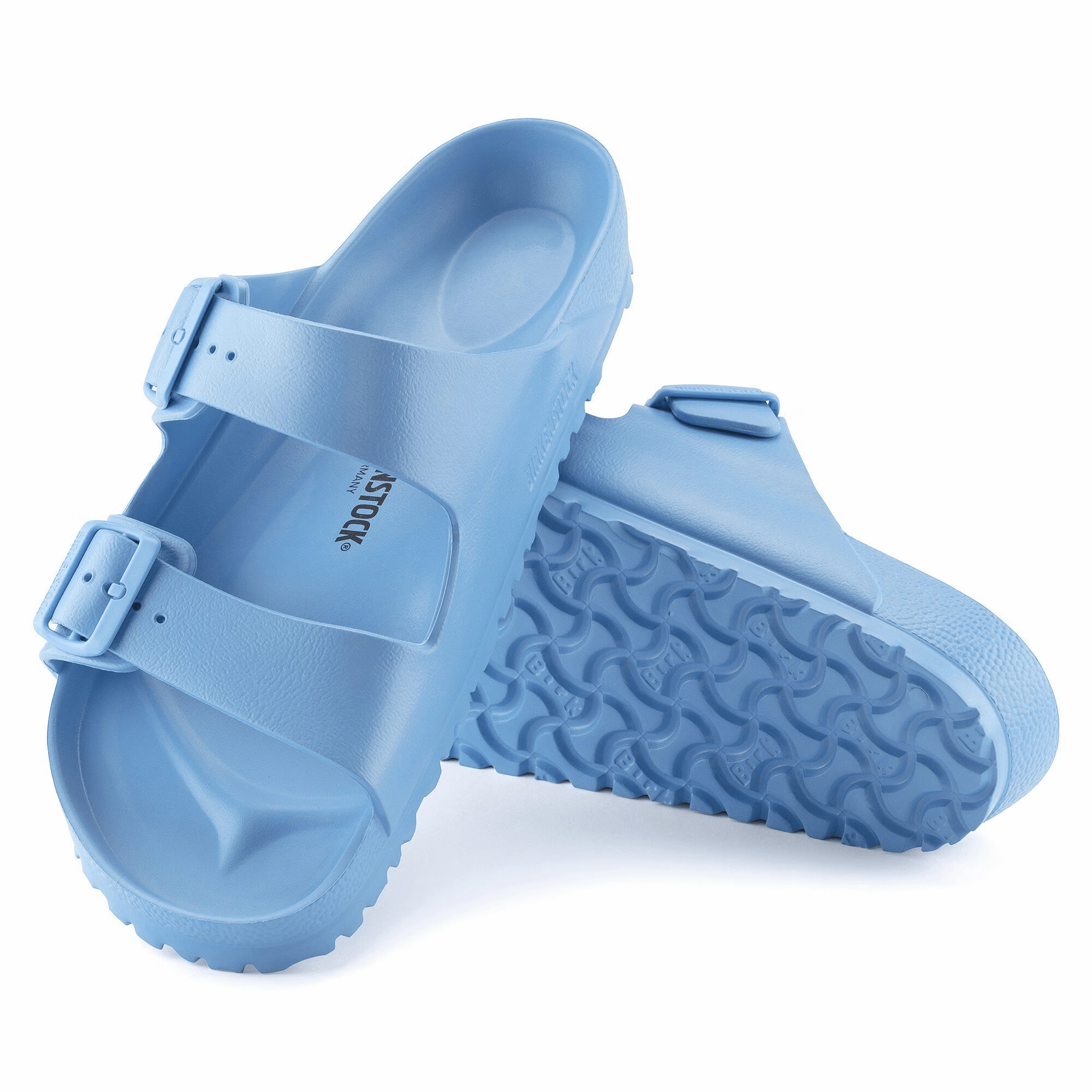 Party Ready Errand Day BIRKENSTOCK WOMENS ARIZONA EVA - SKY BLUE