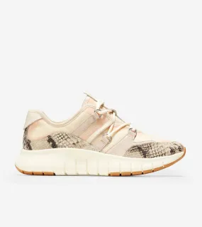 ZER?GRAND Flex Lace Up Sneaker running shoes with gel cushioning running - motivation