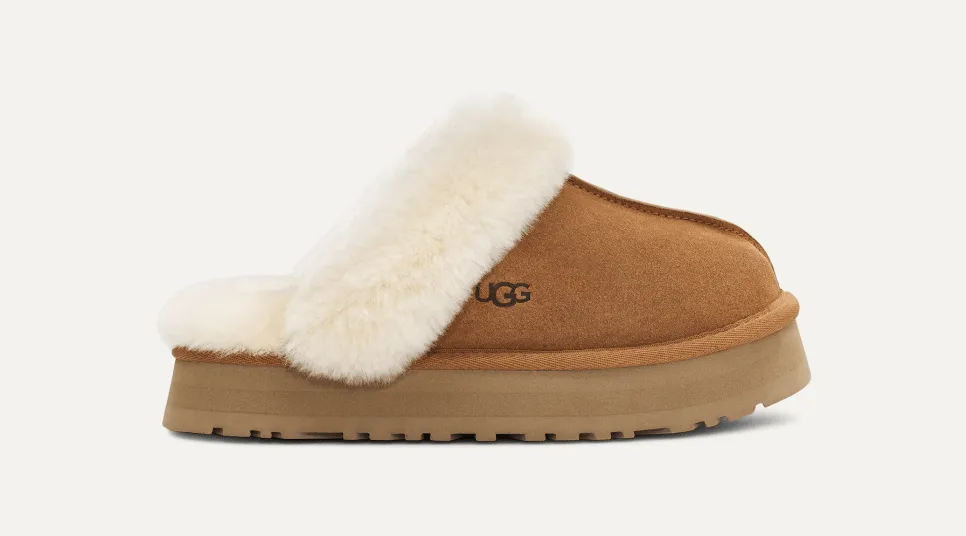 Disquette | Women | Suede/Sheepskin | Chestnut Style Pop Anytime Go