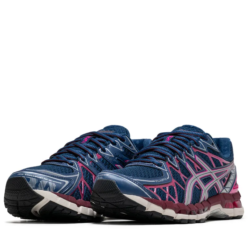 Asics Gel-Kayano 20 - Independence Blue/Pure Silver Versatile Everyday Design Flex Groove Technology