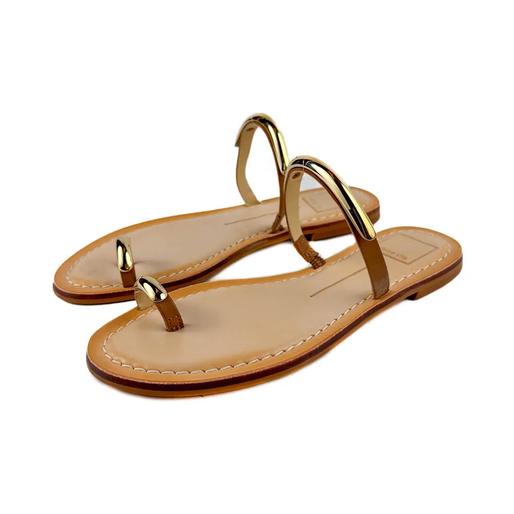 Dolce Vita - Wink Sandals (Saddle Leather) Breathable Summer Footwear