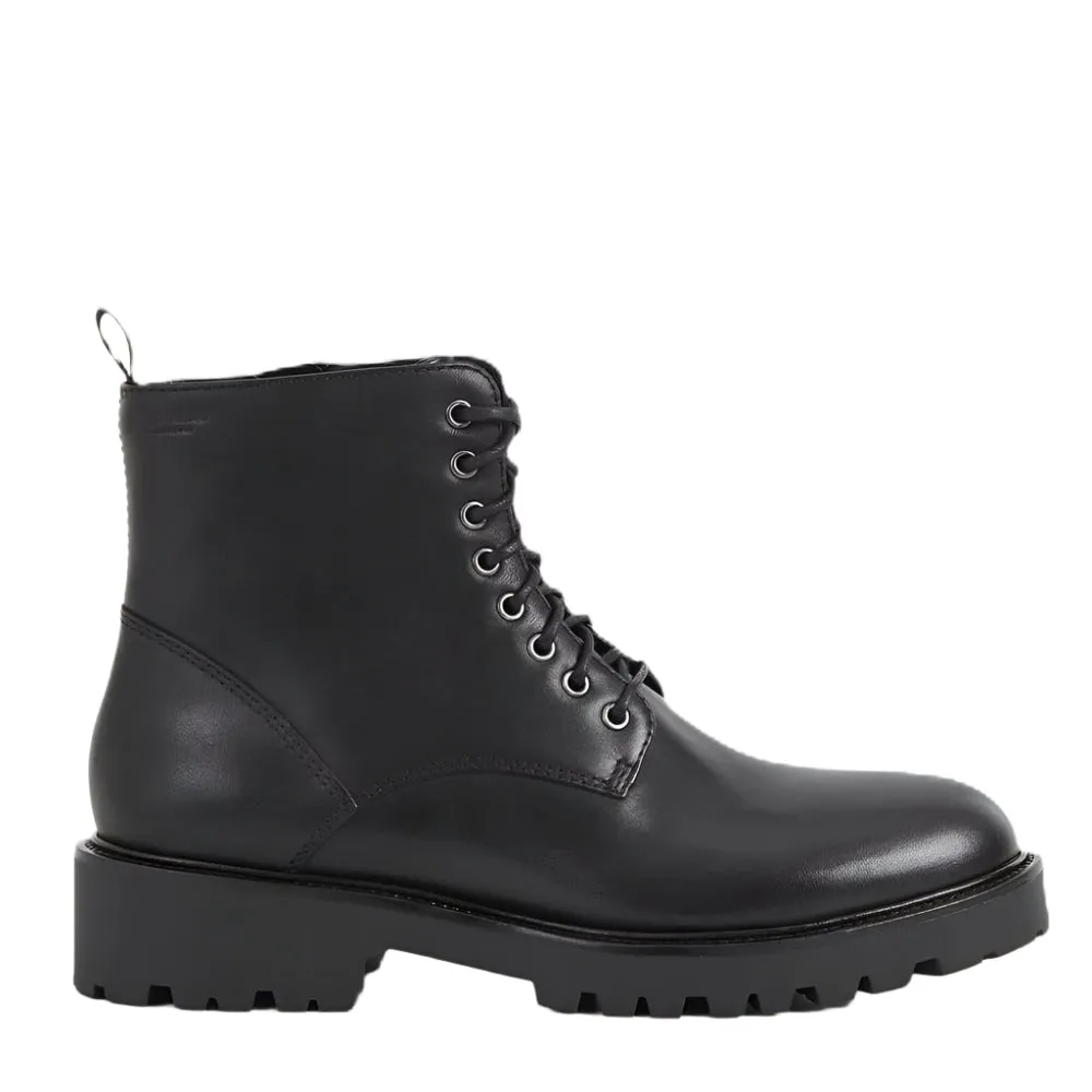 Wide Cut Durable Feel Vagabond Women's Kenova Boots in Black Leather