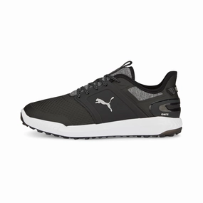 Everyday Style IGNITE ELEVATE Spikeless Golf Shoes | Puma Black / Puma Silver