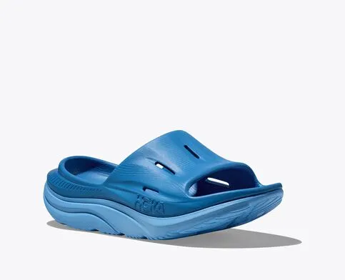 HOKA ALL GENDER ORA RECOVERY SLIDE 3 - COASTAL SKY/ALL ABOARD Easy Flow