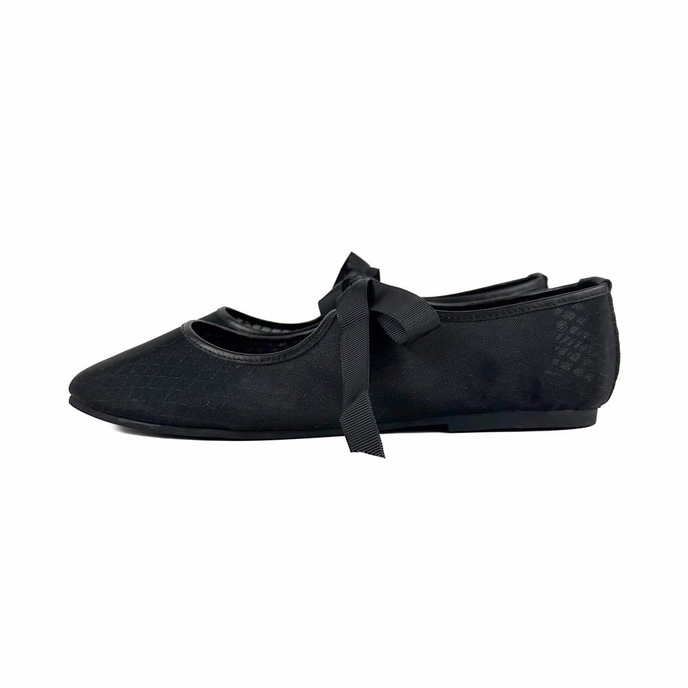 Class Glow Intentionally Blank - Valley Flats (Black Leather Mesh)