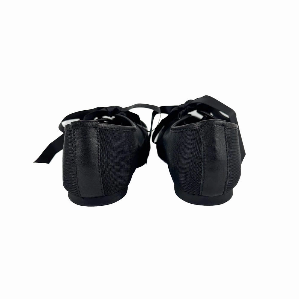 Intentionally Blank - Valley Flats (Black Leather Mesh) Modern