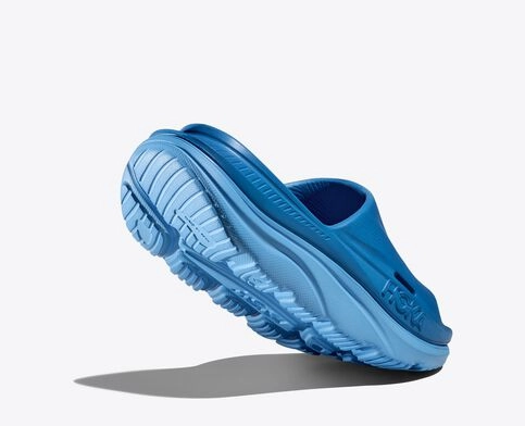 HOKA ALL GENDER ORA RECOVERY SLIDE 3 - COASTAL SKY/ALL ABOARD Blue Cool Daily Relax