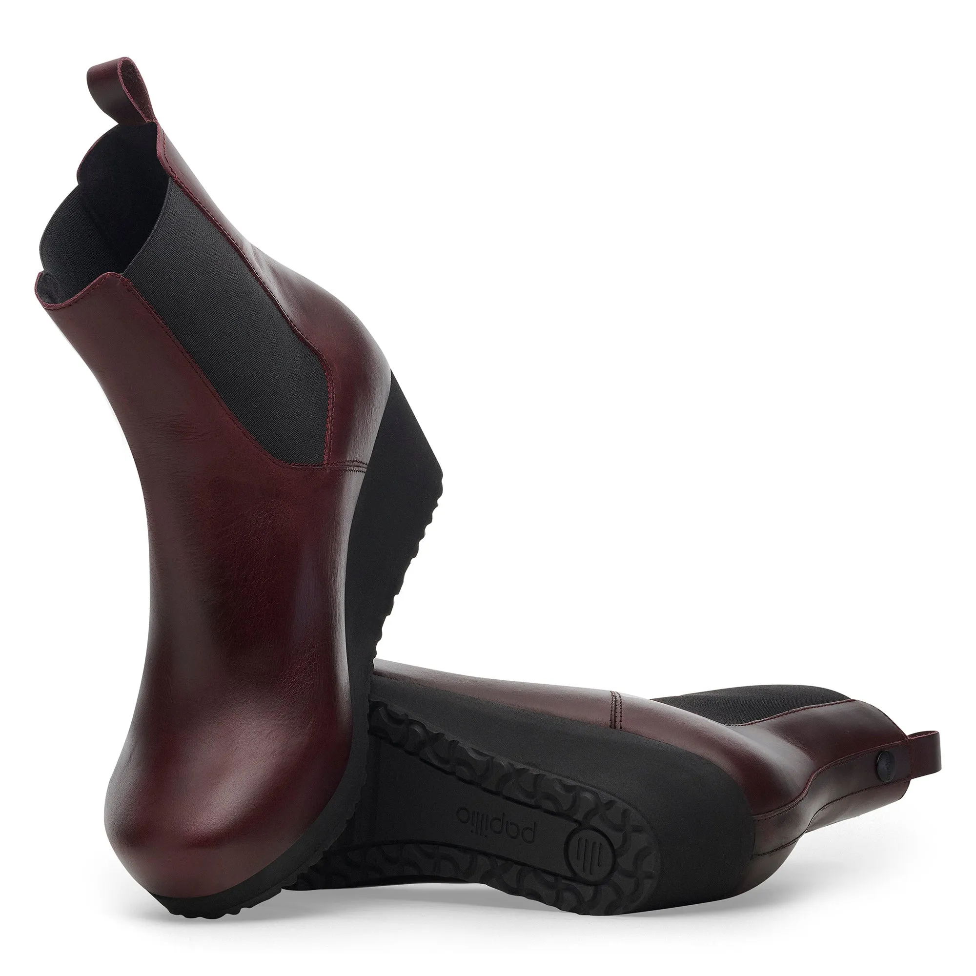 Ebba Slip On | Leather | Zinfandel Layer Ready Look