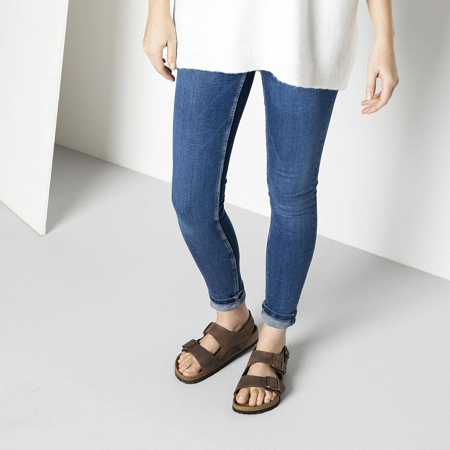 Milano | Oiled Leather | Habana Brown Timeless Comfort Slides