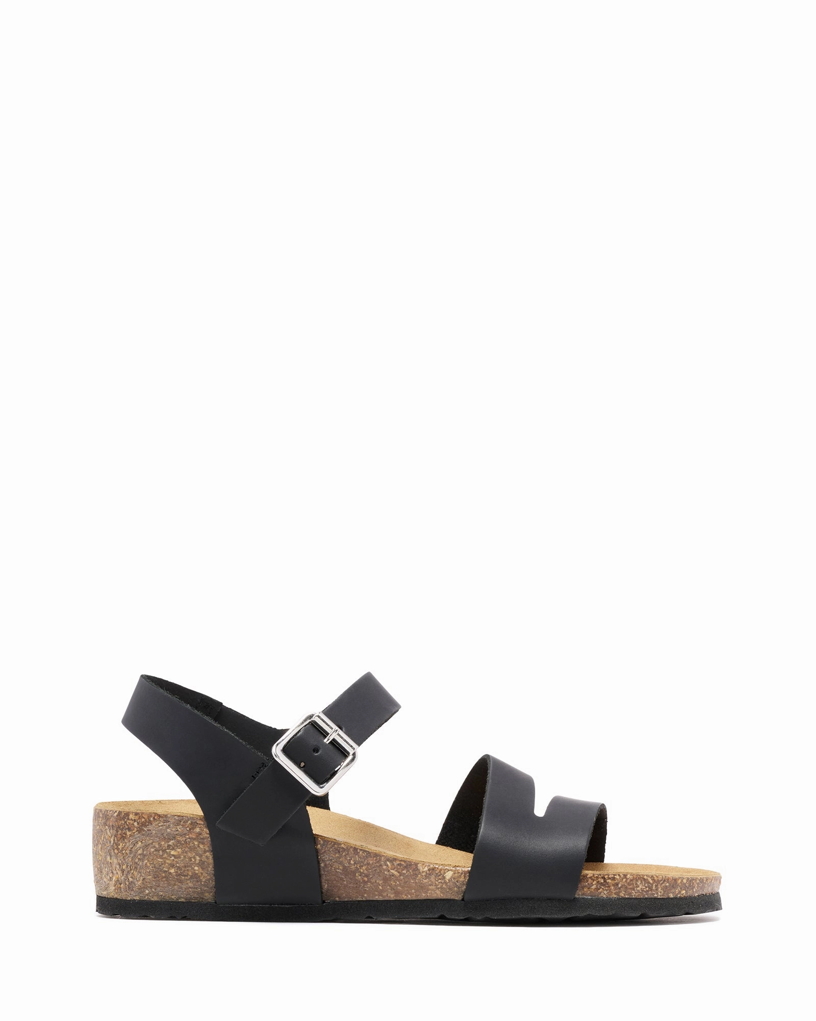 Mondo Black Chic Casual Footwear Mono Tone