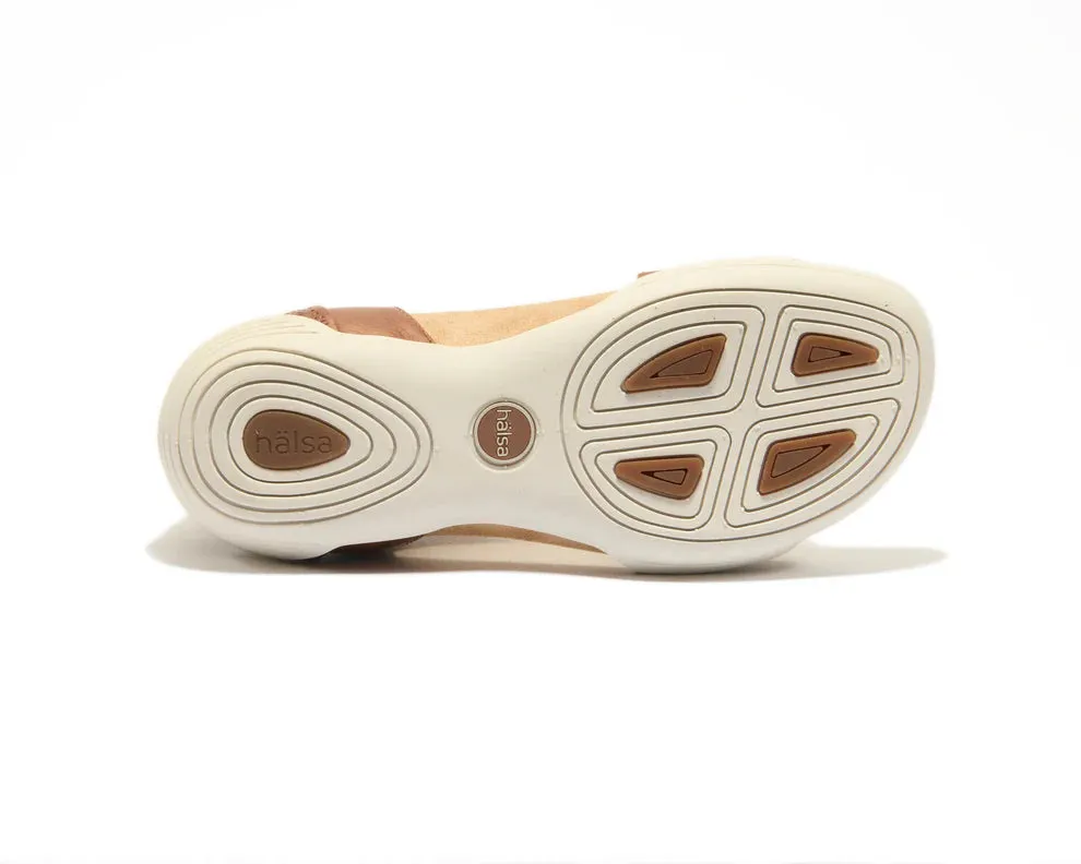 HALSA WOMENS DEMI - COGNAC Travel sandals All-day Summer Sandals