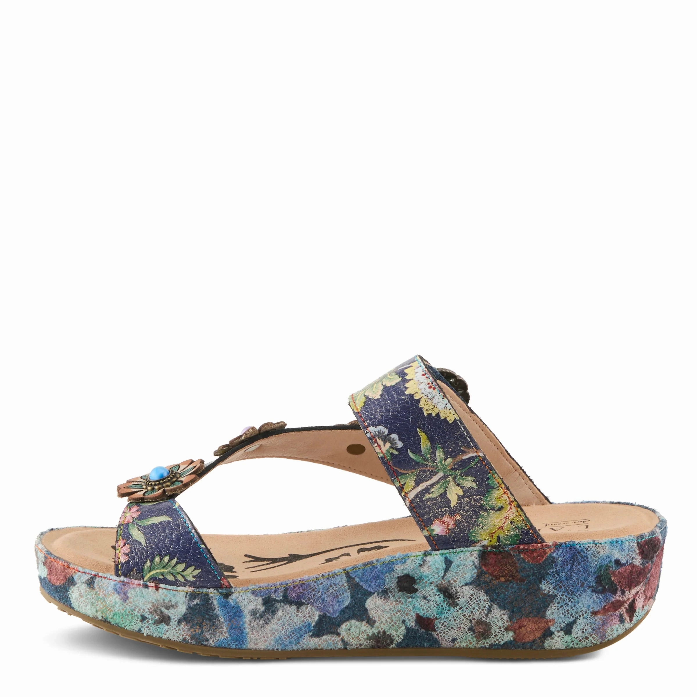 Street Casual City Chill L'ARTISTE WOMENS BLISSBLOOM - NAVY MULTI