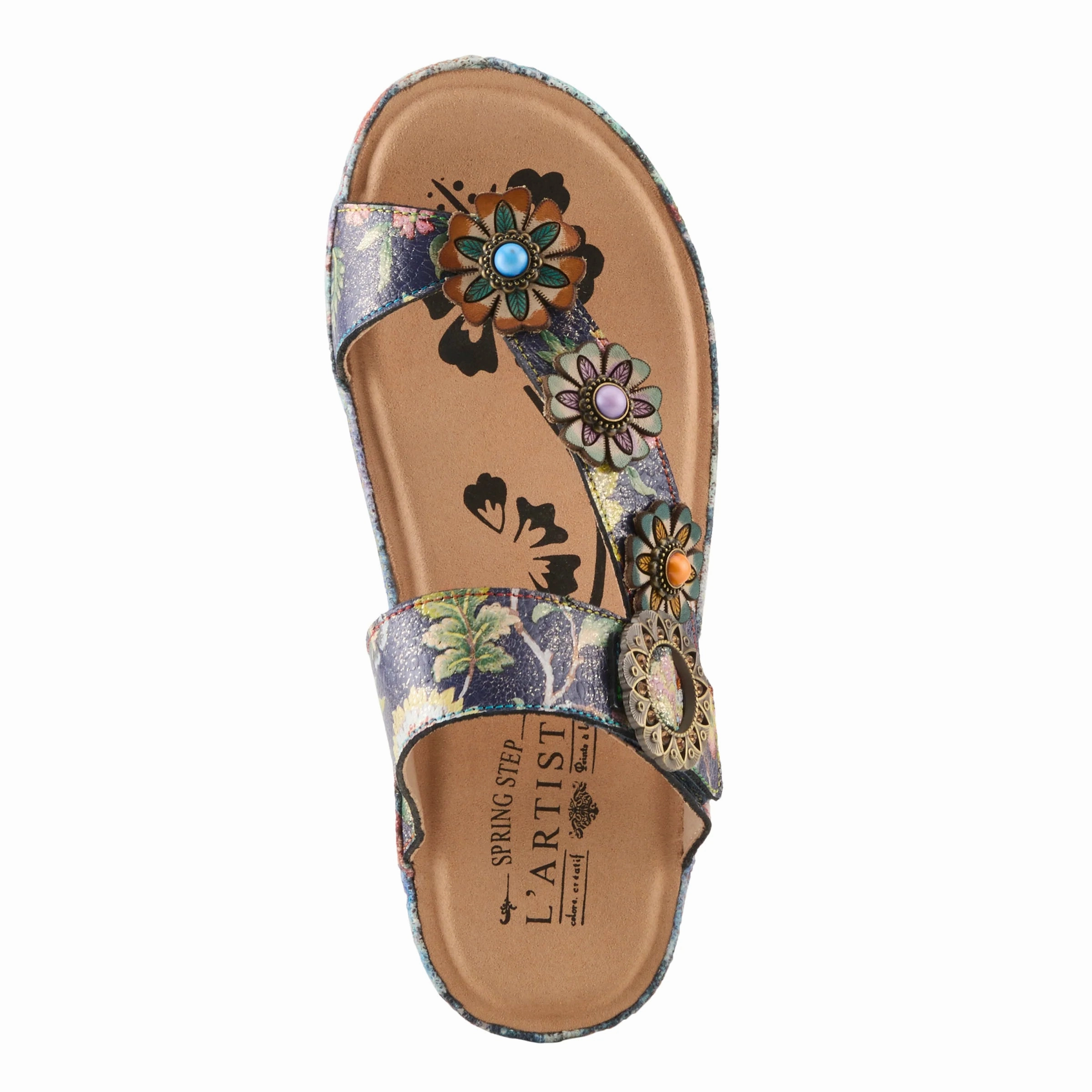 Daily Ease L'ARTISTE WOMENS BLISSBLOOM - NAVY MULTI