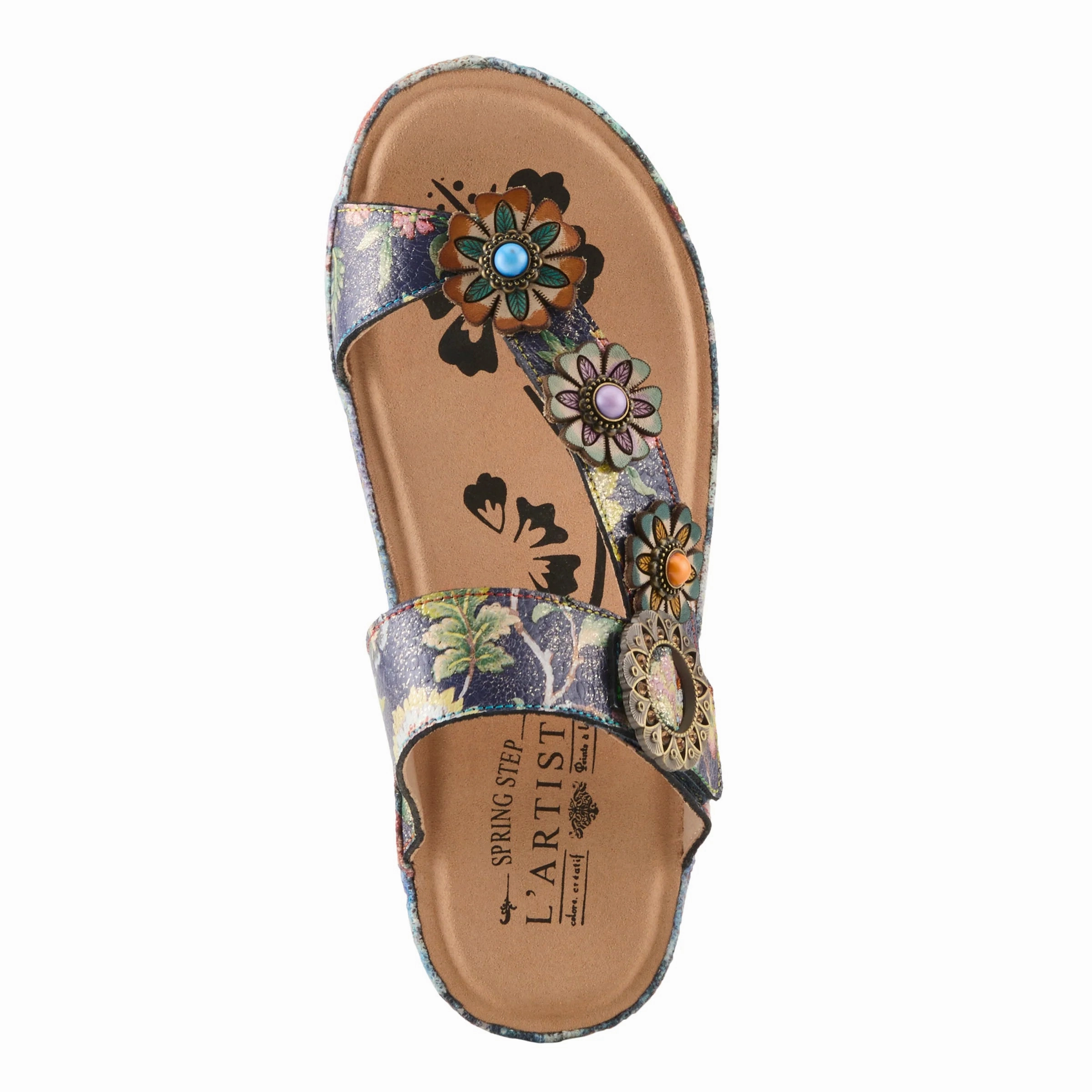 Daily Ease L'ARTISTE WOMENS BLISSBLOOM - NAVY MULTI