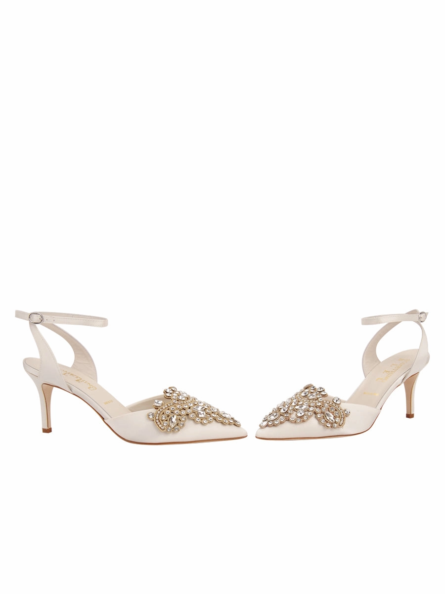 Emmie Pointed Toe Pump Club Glow Comfortable Sandals