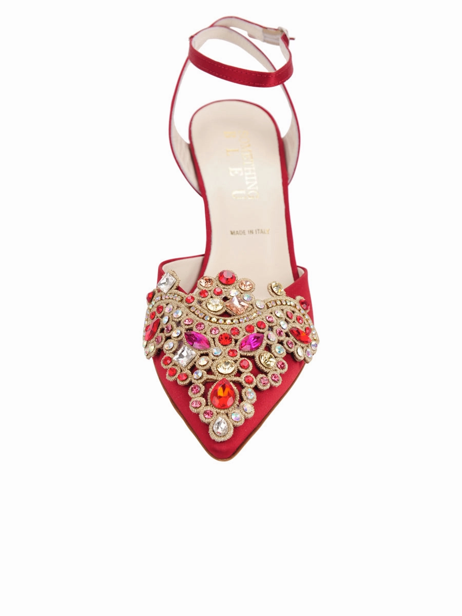 Emmie Pointed Toe Pump Open Back Stunning Style