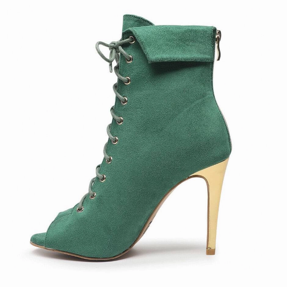 Classic Edge Empower - Green Vegan Suede - Street Sole