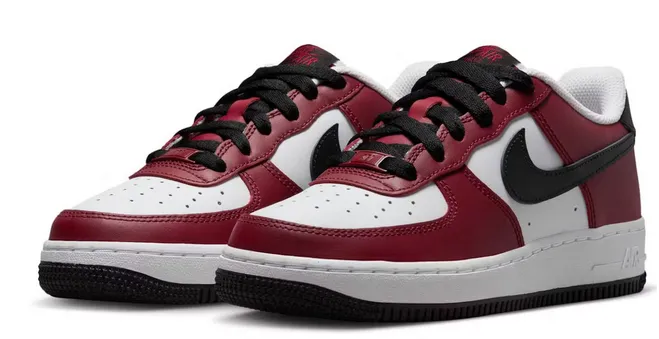 Toe Guard Show Stage Nike Air Force 1 Low LV8 Team Red (GS)