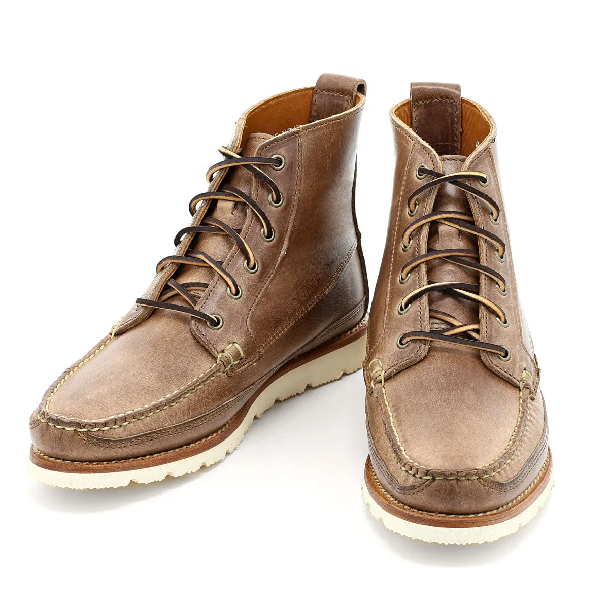 Rugged Built Urban Traveler Harrison Boot Redux - Natural