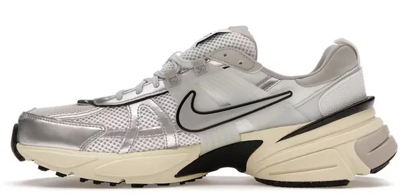 Abrasion resistant Nike V2K Run Summit White Metallic Silver (Women's)