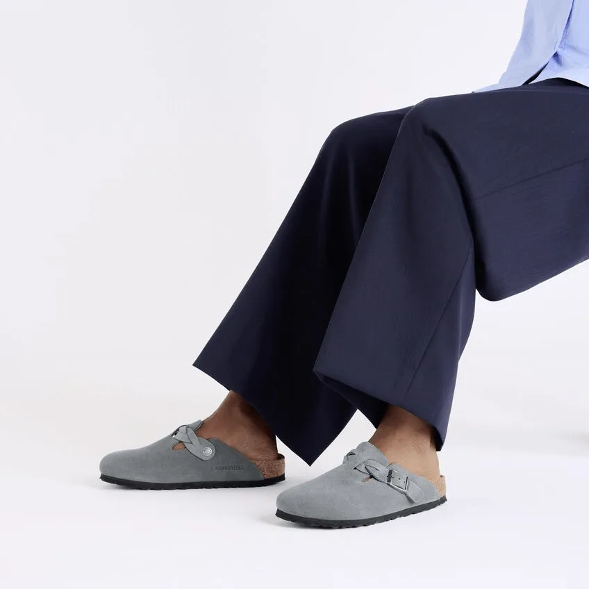 Boat Walk Boston Braid | Suede | Basalt Gray
