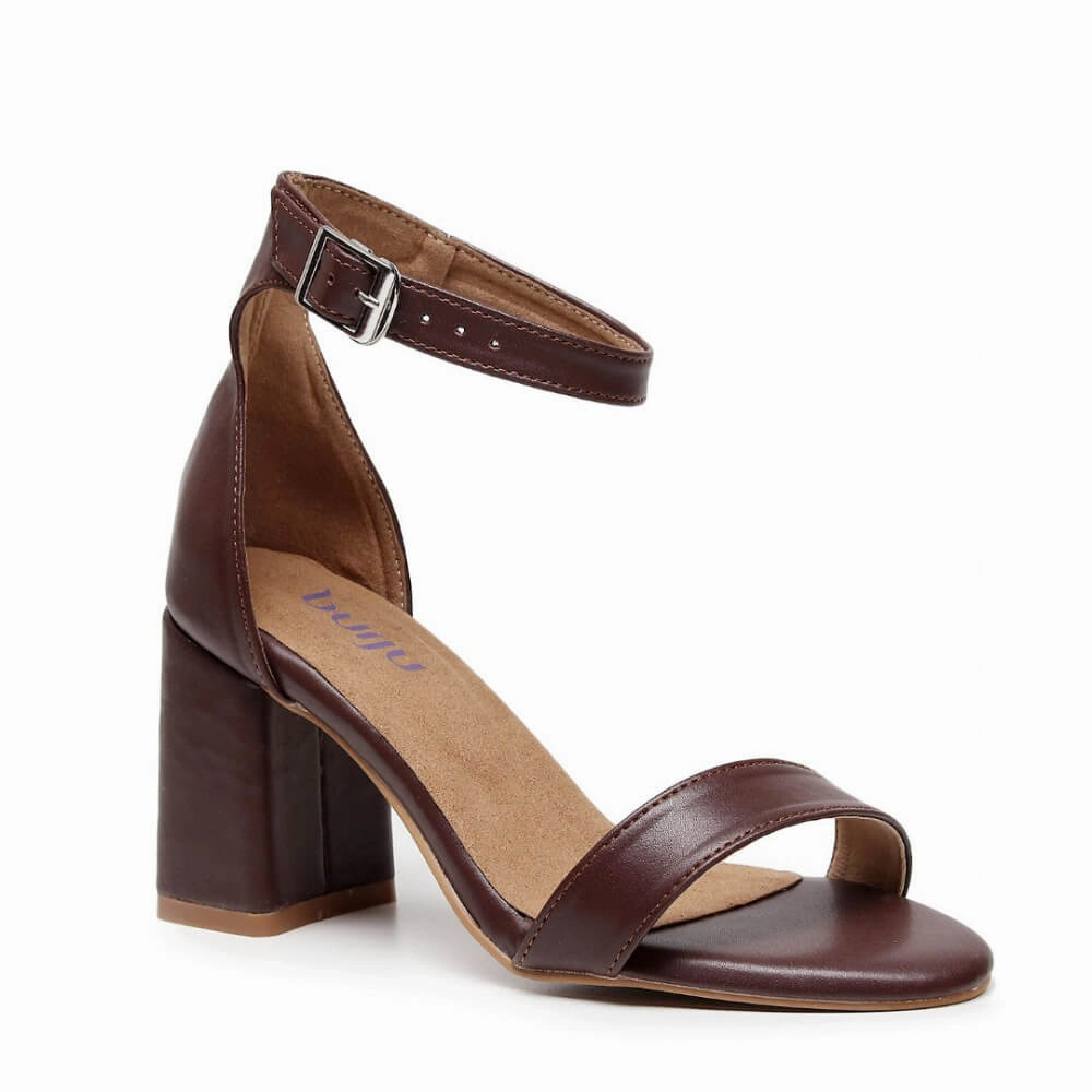 Comfort Fit Zoe Block - Truly Nude Shade Eight - Street Sole