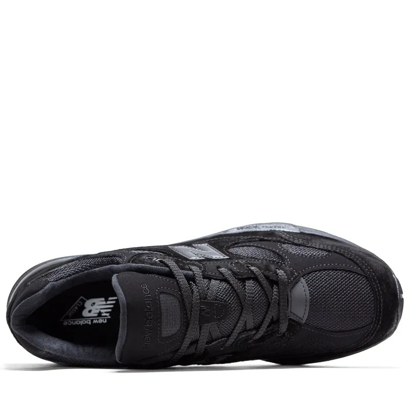 New Balance Made in USA 992 - Black perforated upper running shoes rubber - sole - feature shoes