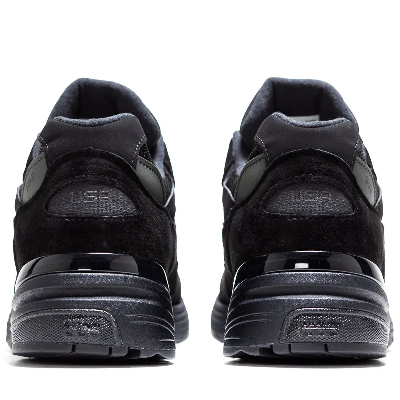 New Balance Made in USA 992 - Black outdoor running footwear Amateur activity