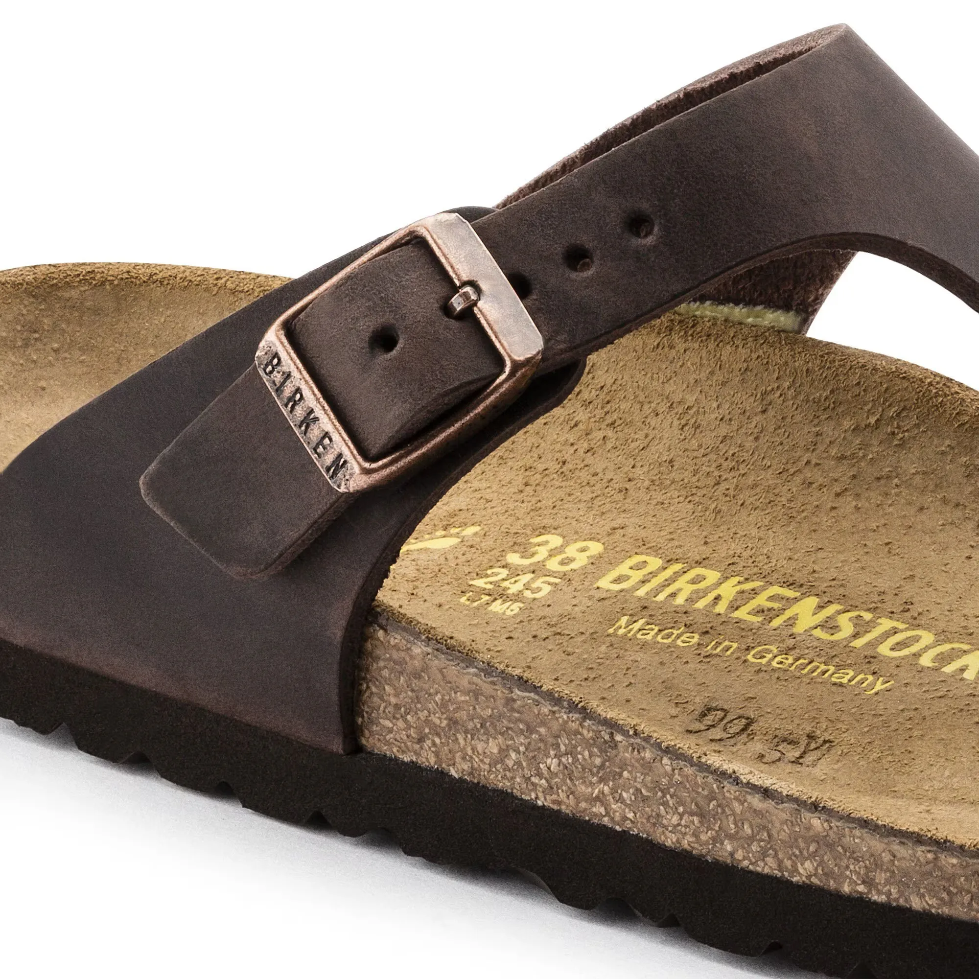 Outdoor Essential Shore Style BIRKENSTOCK WOMENS GIZEH - HABANA OILED