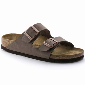 BIRKENSTOCK WOMENS BIRKI BUC ARIZONA - MOCHA Sunday Vibe