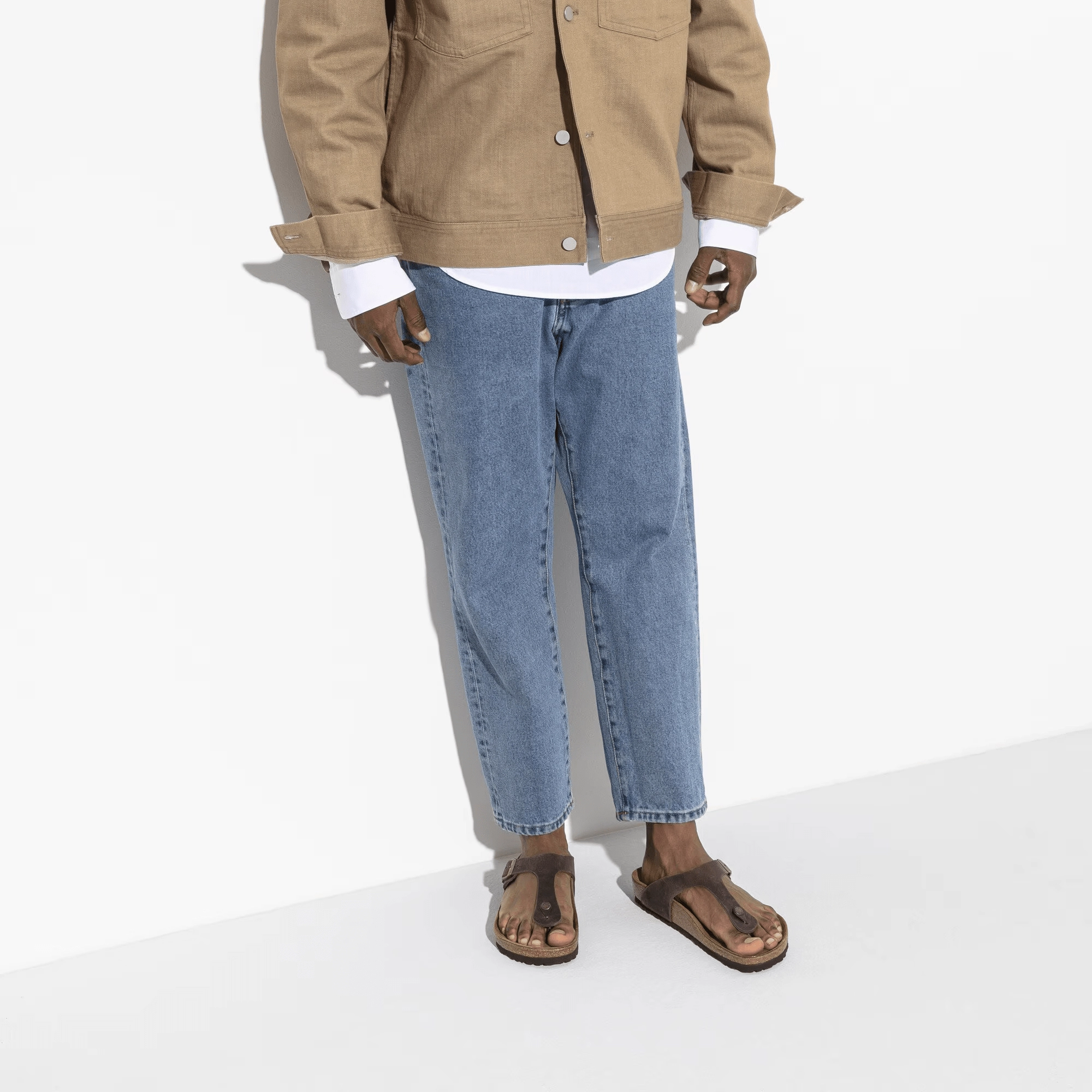 BIRKENSTOCK WOMENS GIZEH - HABANA OILED Morning Light No Rub