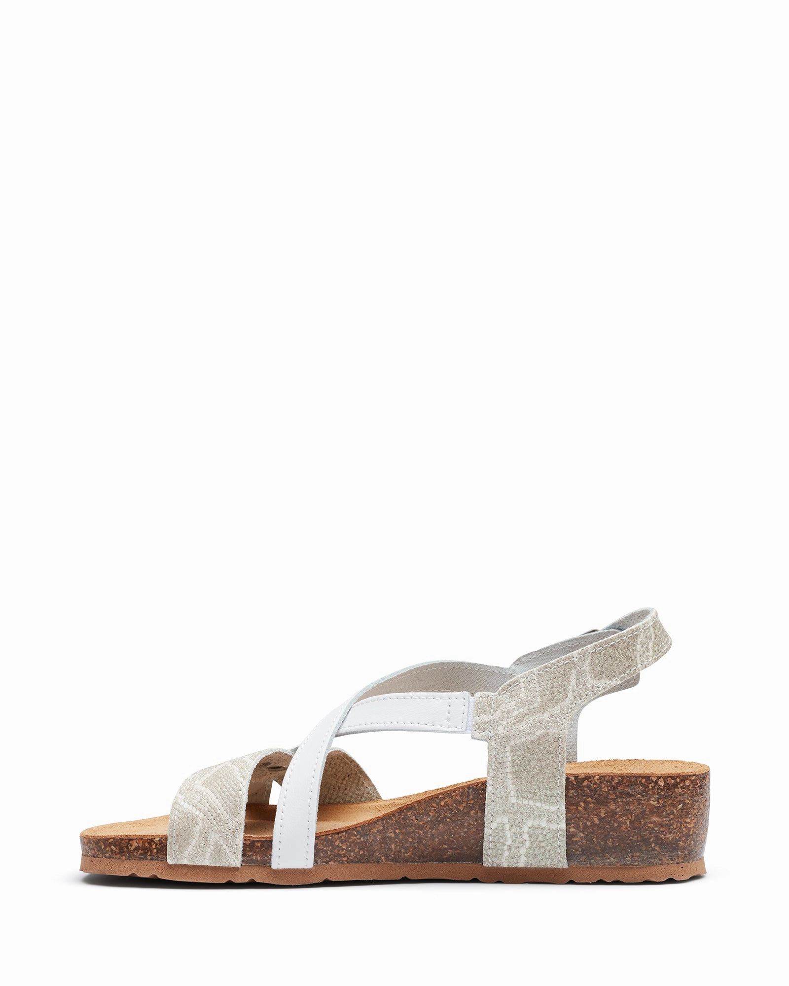 Relaxed Footwear for Summer Aversa White Multi