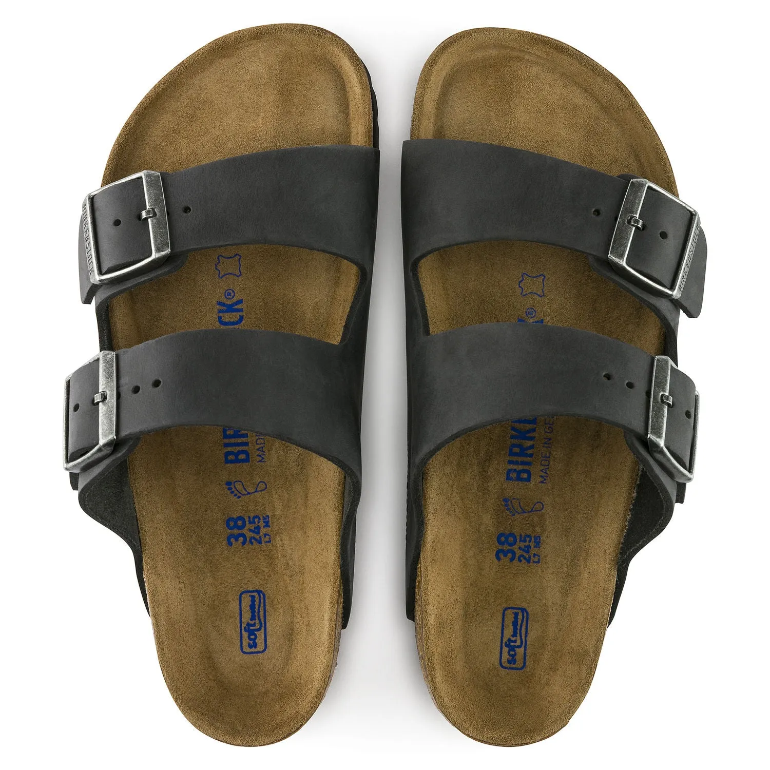 Sun Safe Sun Ready Arizona Soft Footbed : Black Oiled