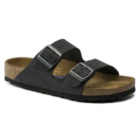 Arizona Soft Footbed : Black Oiled Relaxed Fit Shoes