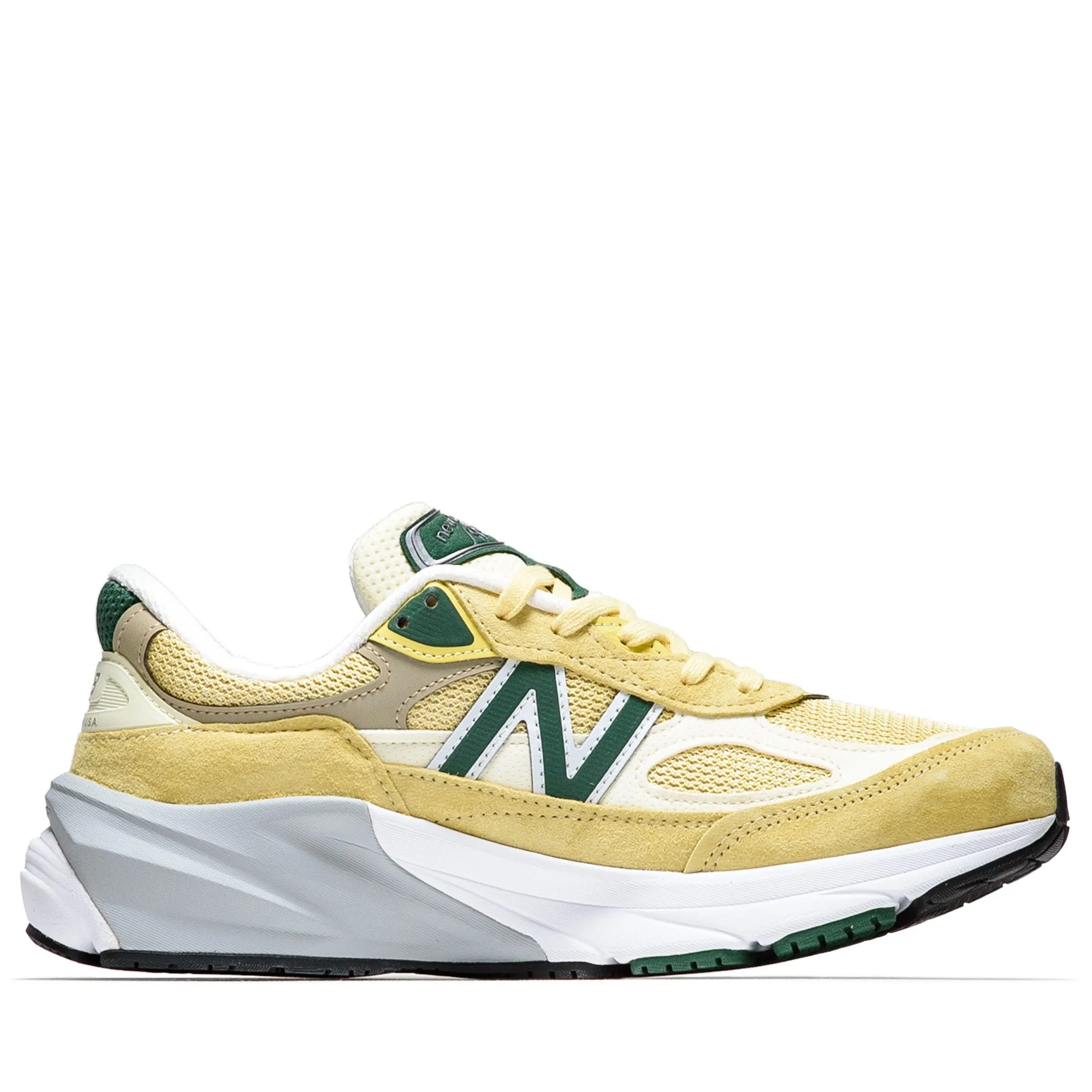 stable sole shoes New Balance Made in USA 990v6 - Pale Yellow