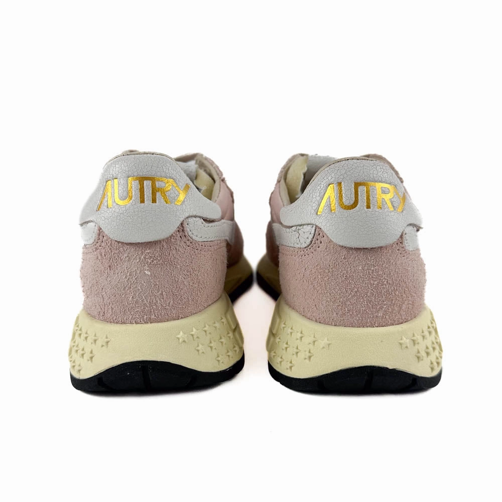 Autry - Reelwind Low Sneaker WWLW NC18 (White/Powder) Breathable mesh