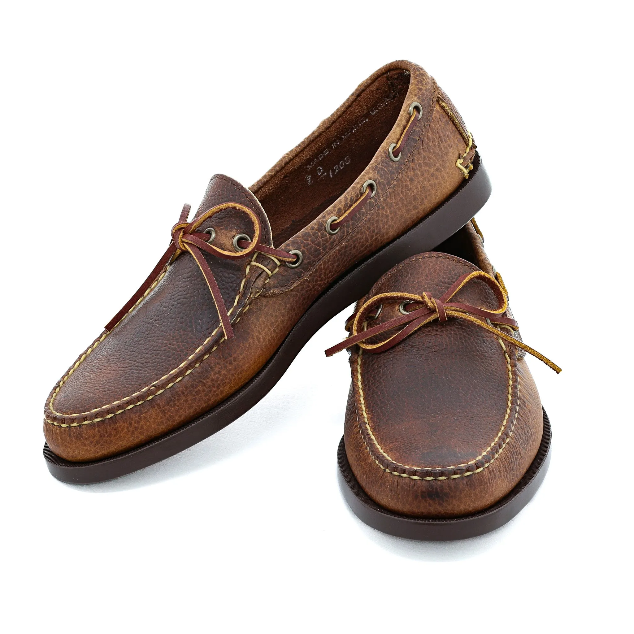 Gilman Camp-Moc - Medium Brown Buckaroo Open Toe Hiking Boots