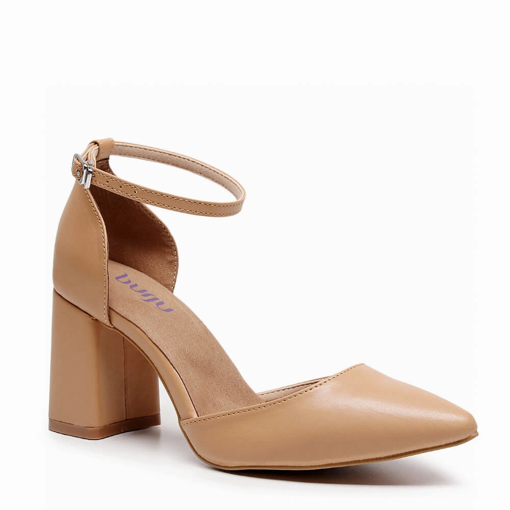 Ankle Loop Love Pick Charlie Block - Truly Nude Shade Three - Street Sole