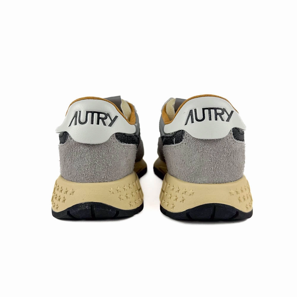 Casual Use Sprint runner Autry - Reelwind Low Sneakers (Sand Suede/Reflective Nylon)