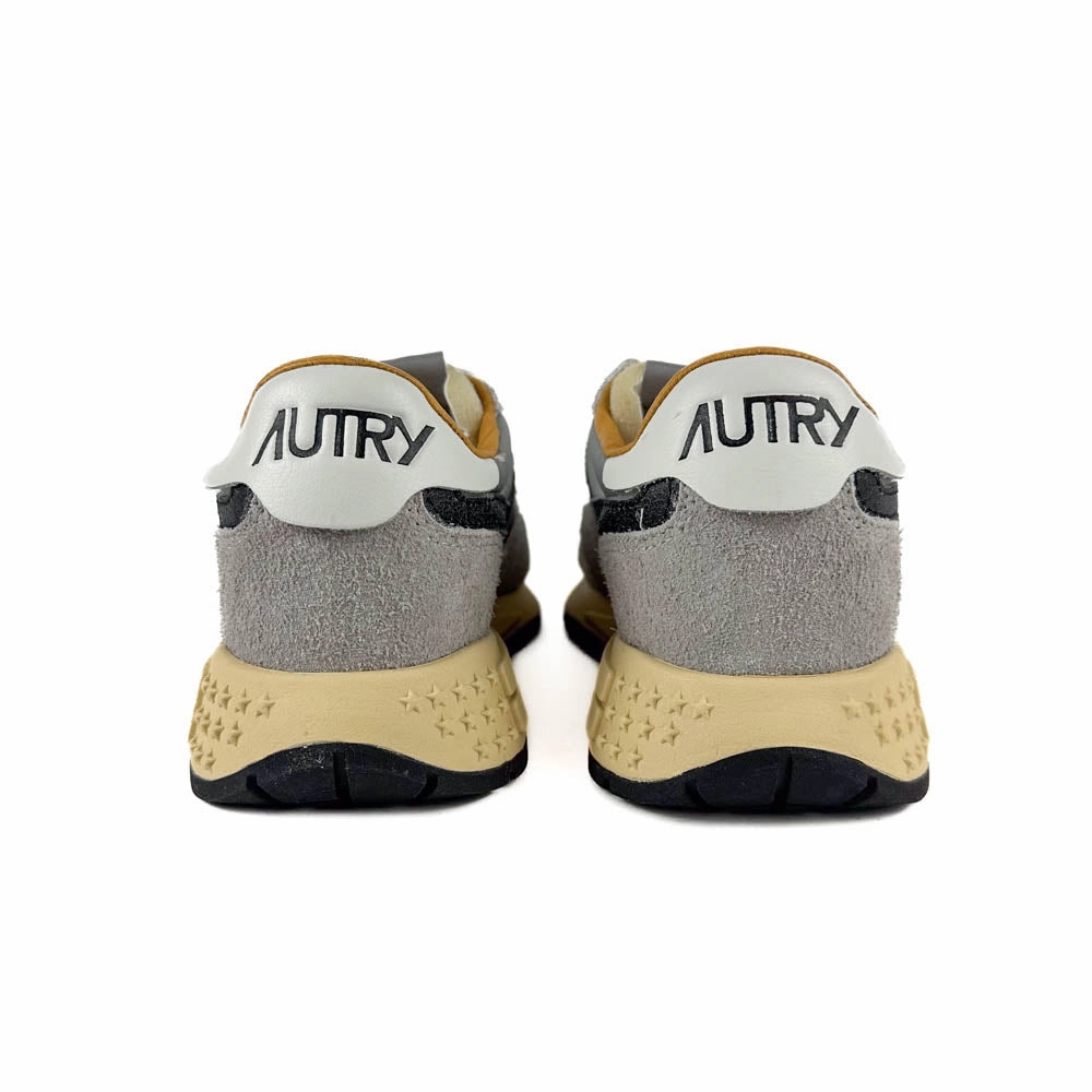Casual Use Sprint runner Autry - Reelwind Low Sneakers (Sand Suede/Reflective Nylon)
