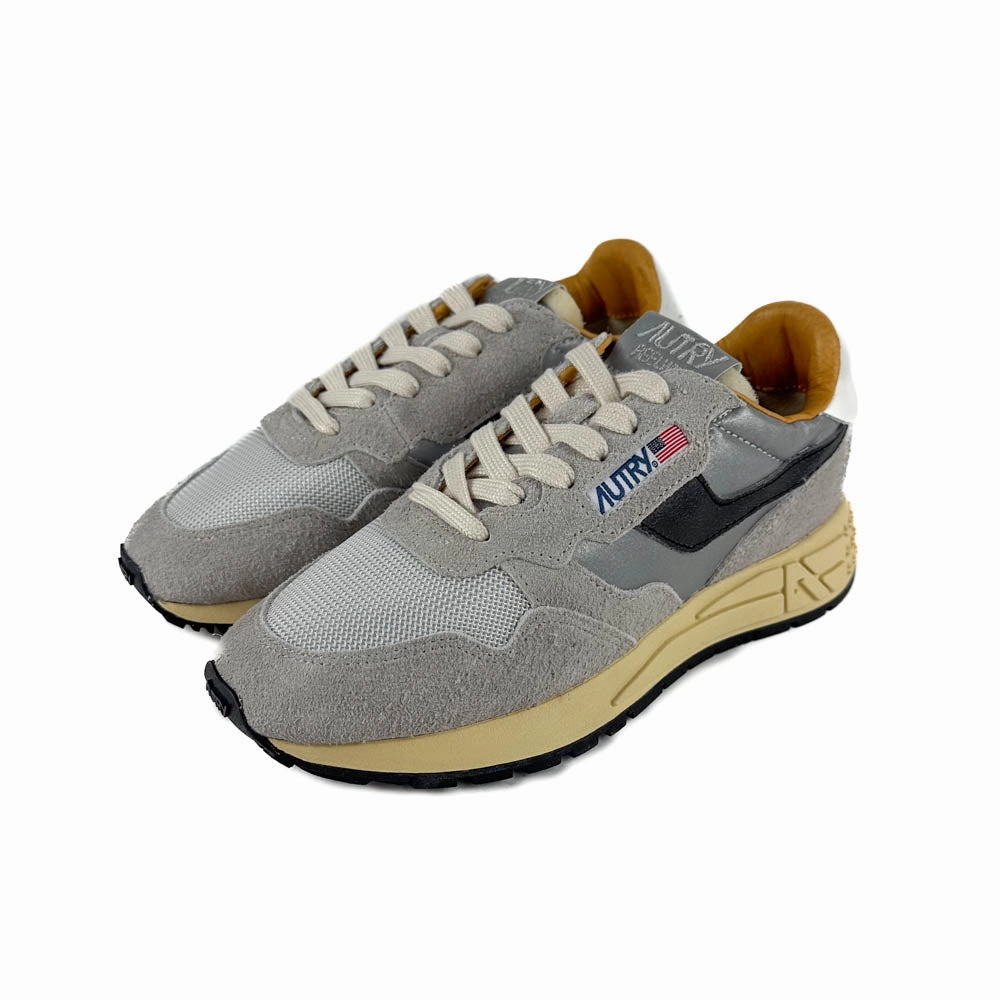 Structured sole Street Movement Autry - Reelwind Low Sneakers (Sand Suede/Reflective Nylon)