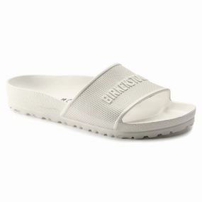 Barbados Waterproof : White Comfy Step Flat Sole
