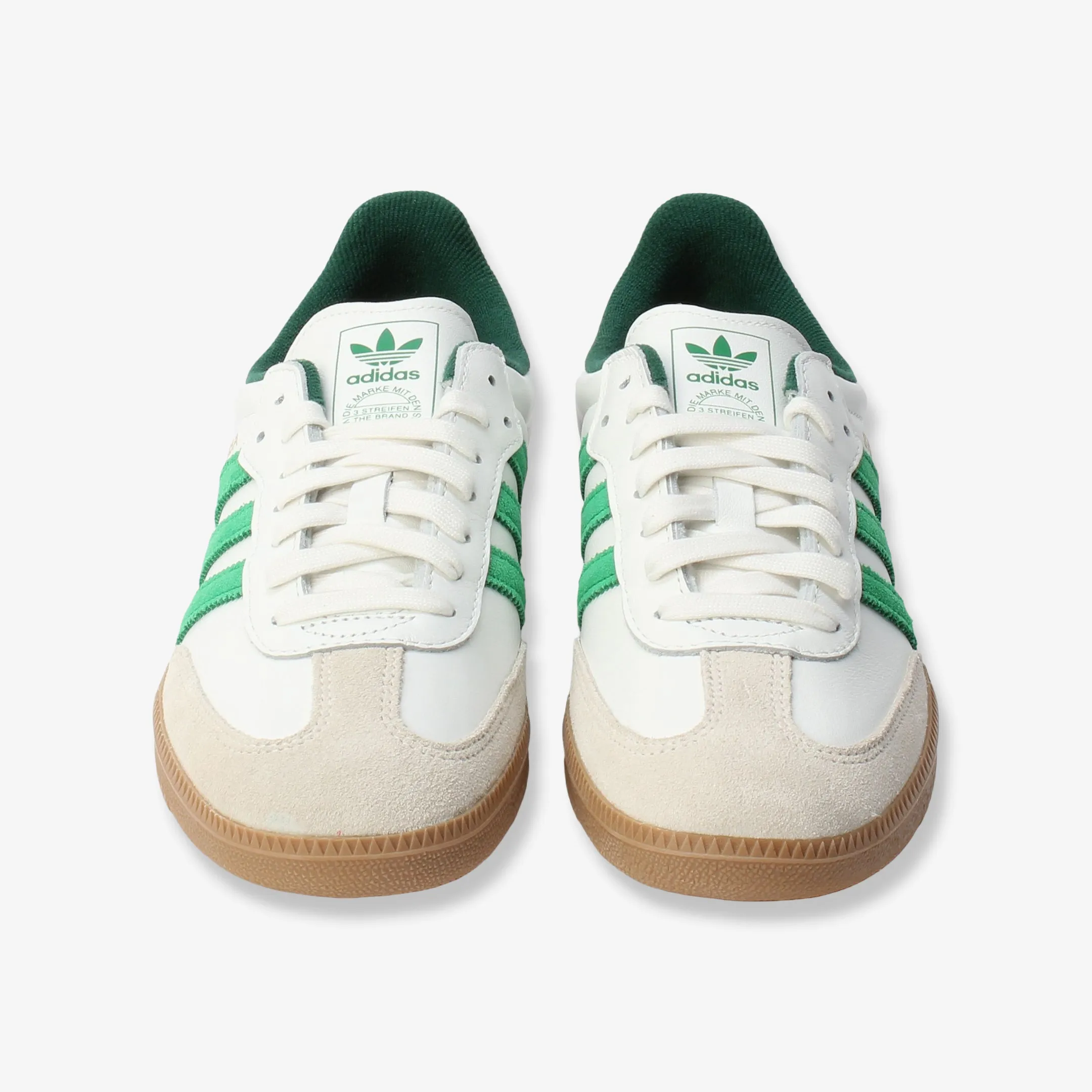 Indoor (Men's) adidas Samba OG 'Core White / Collegiate Green' (2025) JI3202 Hill Walk Cushioned Base Busy Professionals