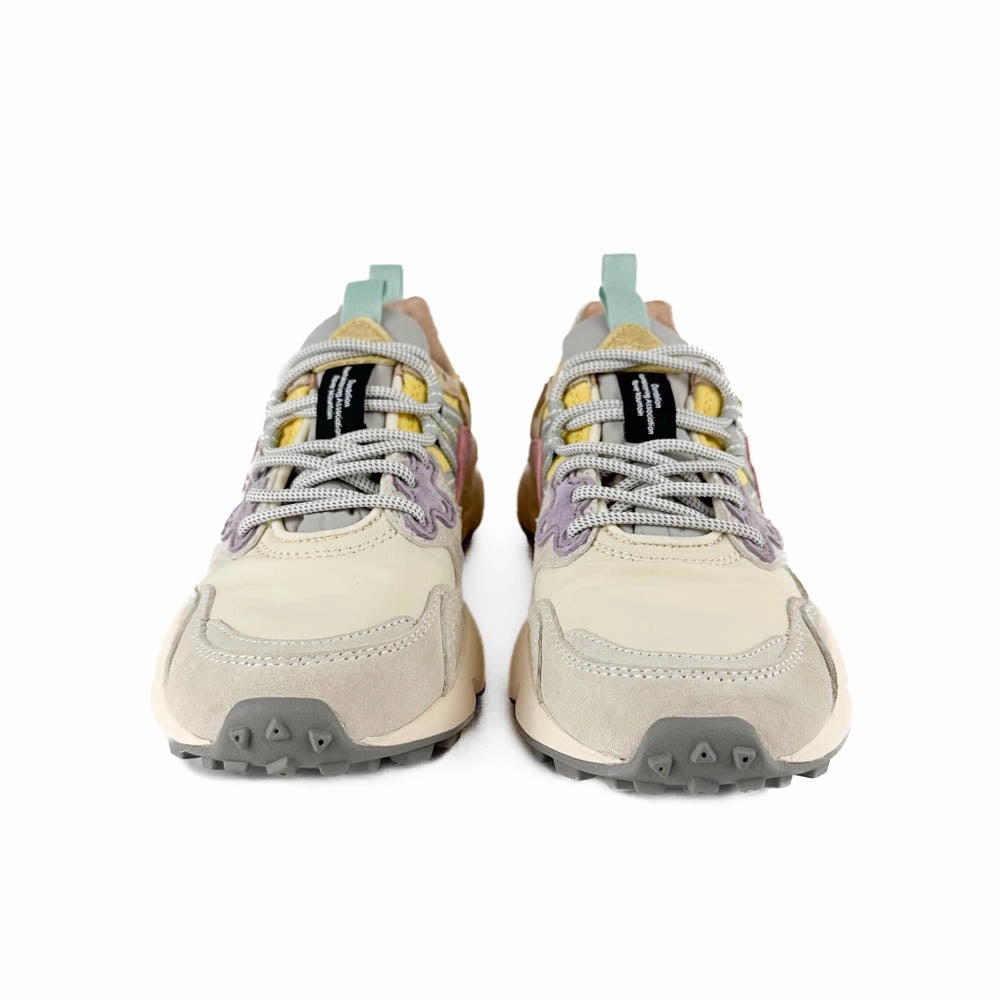 Flower Mountain - Yamano 3 Sneaker (Rose/Beige) Step Rhythm foot - stability running shoes