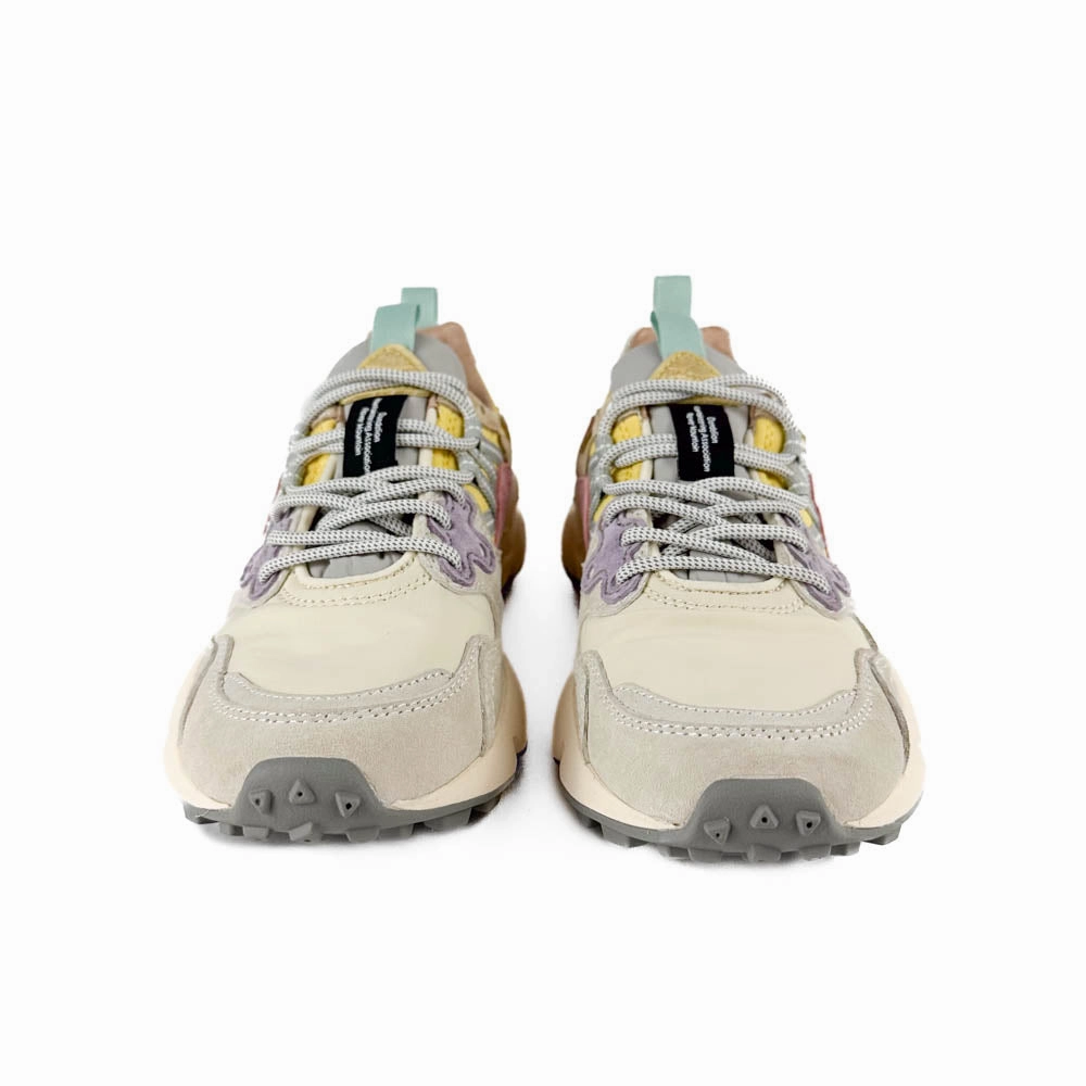 Flower Mountain - Yamano 3 Sneaker (Rose/Beige) Step Rhythm foot - stability running shoes