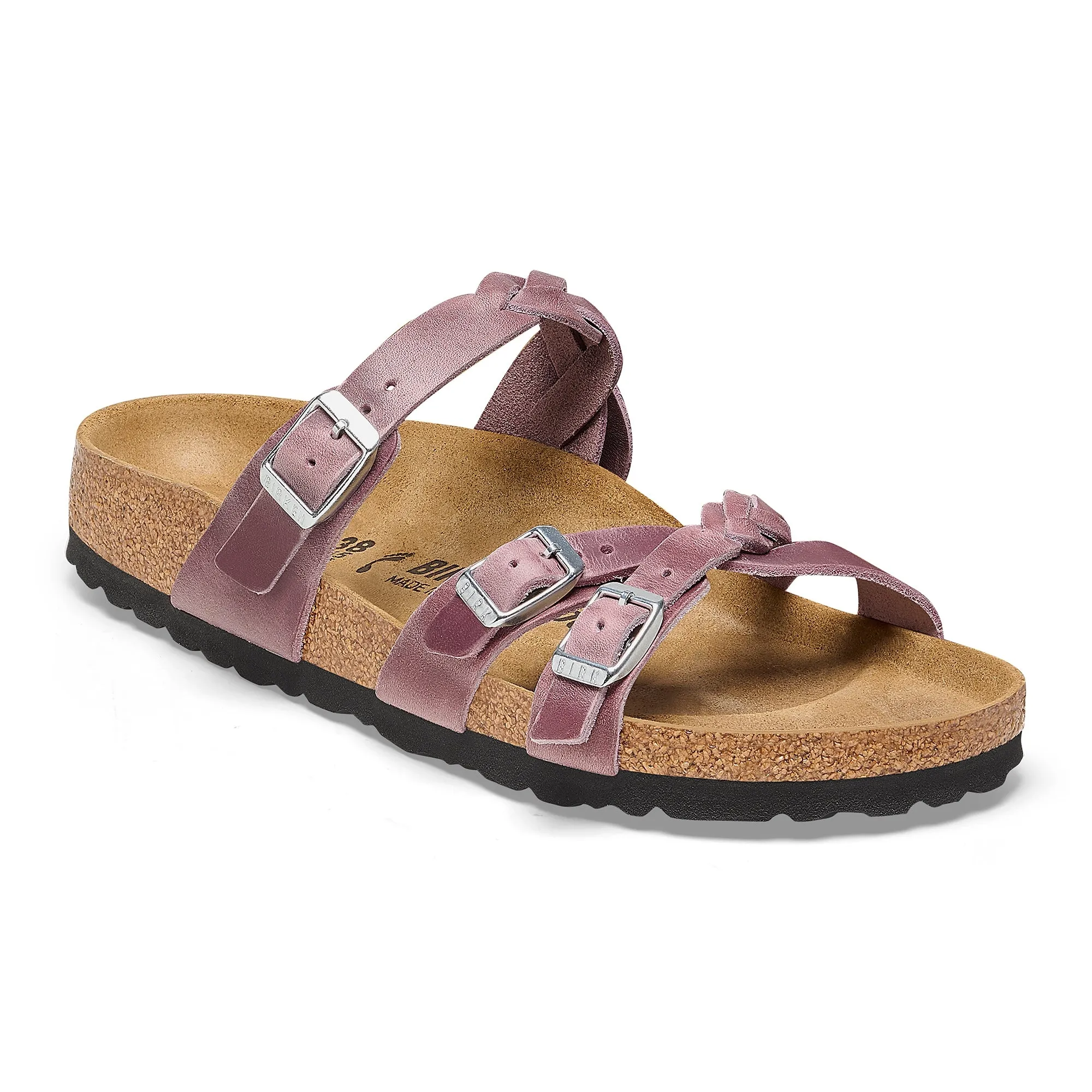 Shock Absorbing Cyber Mode Franca Braided | Oiled Leather | Lavender