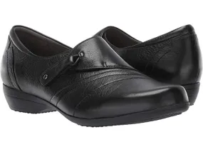 Franny | Milled Nappa | Black synthetic leather