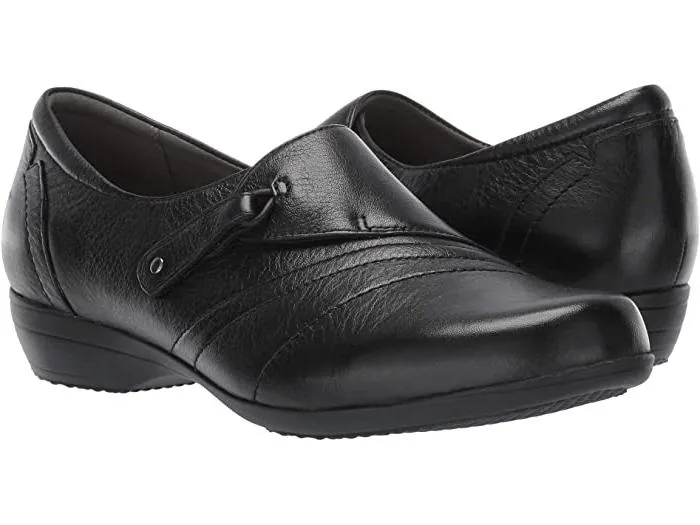 Franny | Milled Nappa | Black synthetic leather