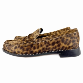 Classic Lady Commute Ease Freda Salvador - Elba Loafer (Leopard Haircalf)