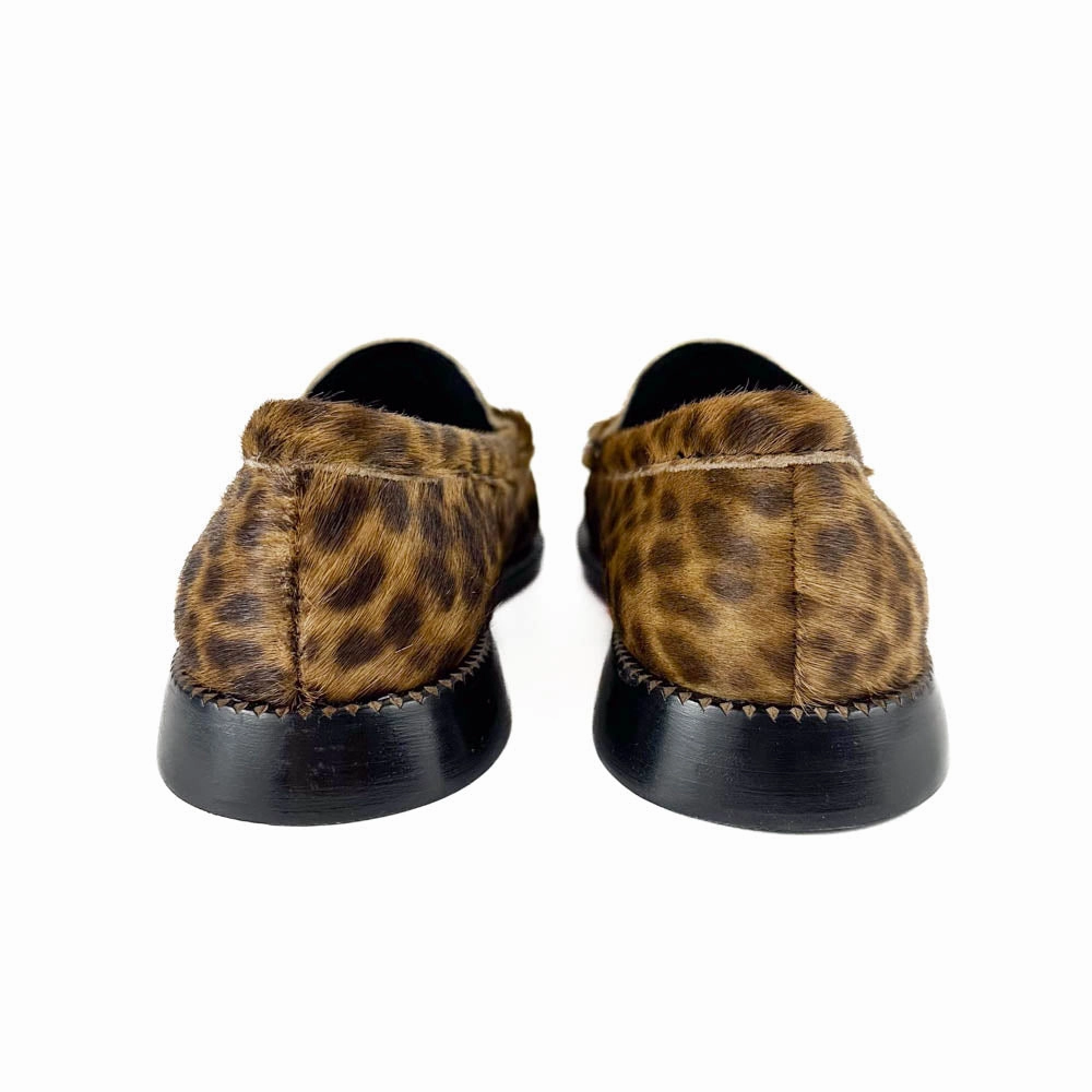 Wedding Glow Holiday Ready Freda Salvador - Elba Loafer (Leopard Haircalf)